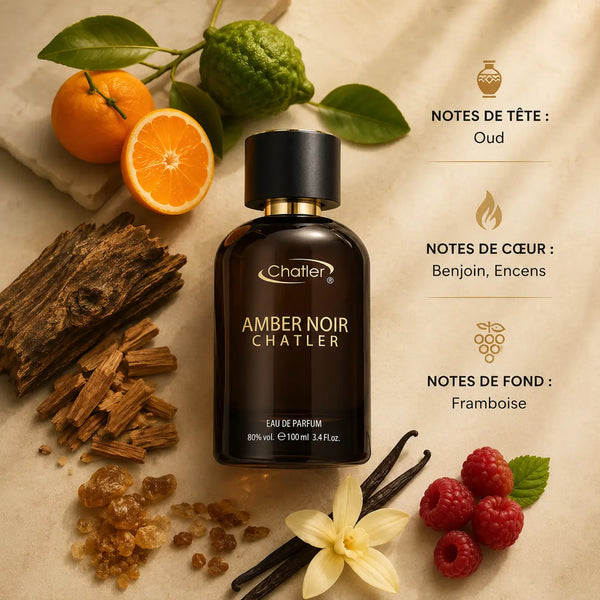 AMBER NOIR Orientale Boisée — unisexe