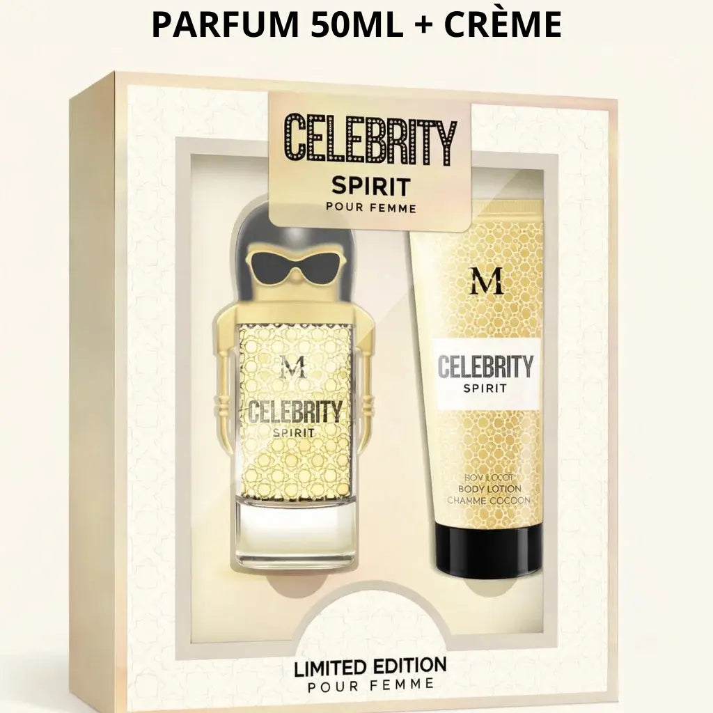 Coffret Celebrity Spirit + crème - Fame Rabanne Inspiration Fame Paco Rabanne