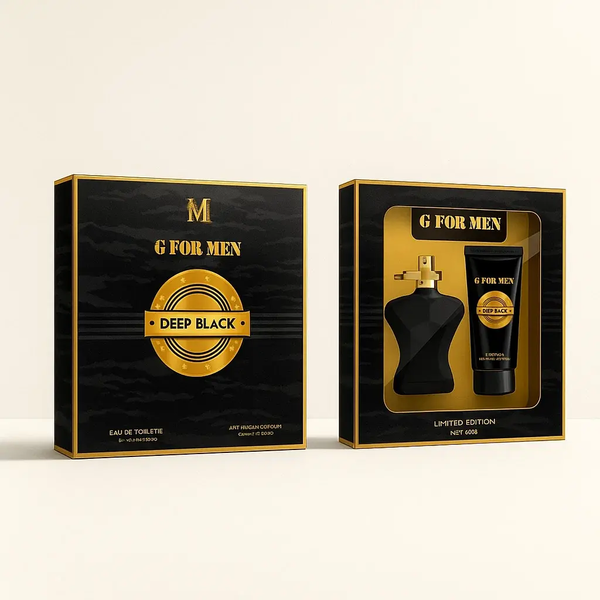 Coffret Deep black + gel douche - Le Mâle Jean Paul Gaultier Inspiration Male Jean Paul Gaultier