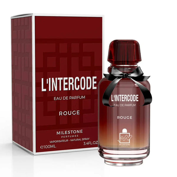 MILESTONE L'Intercode Rouge (Pour Femme) 100ML Eau De Parfum FRAGRANCE WHOLESALE LTD