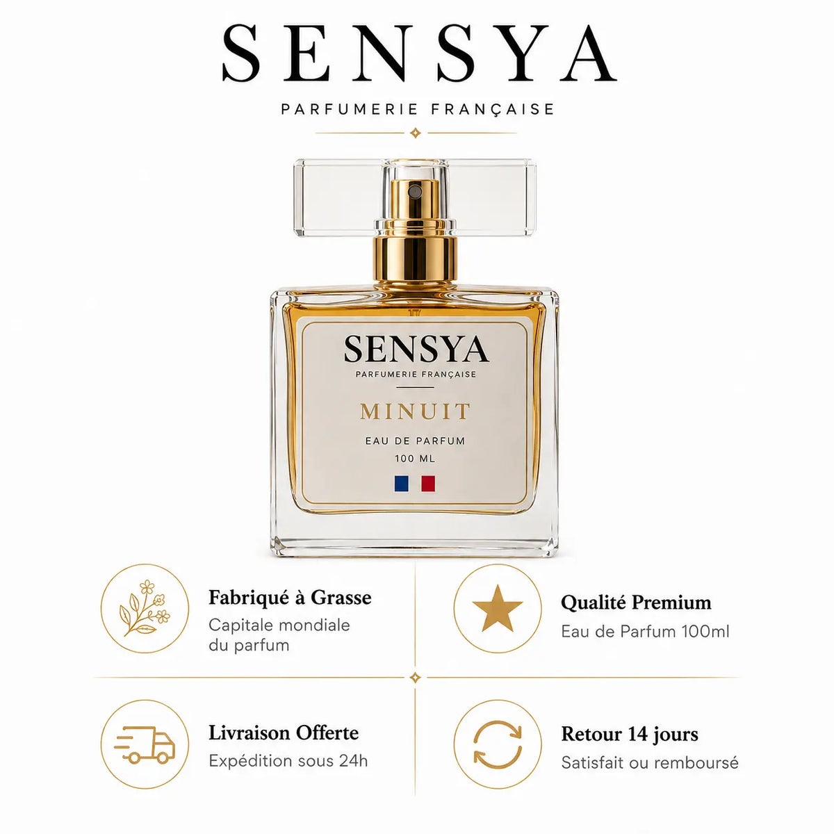 MINUIT - Eau de Parfum 100ml Boisé Oriental