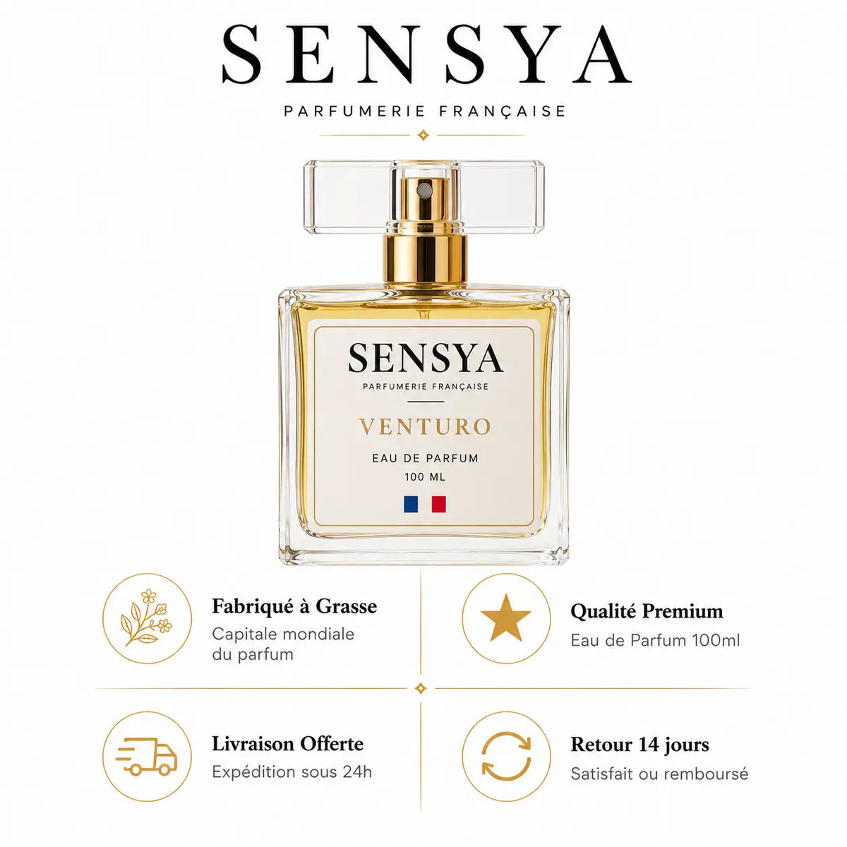 VENTURO - Eau de Parfum 100ml Oriental Épicé